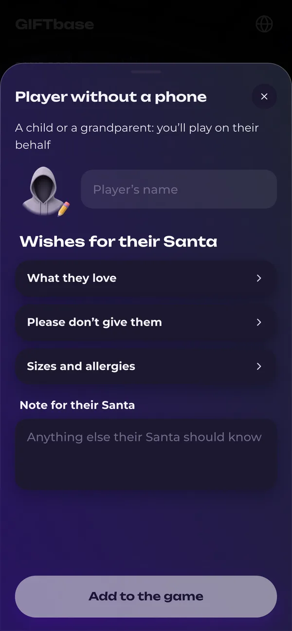 Players without a phone