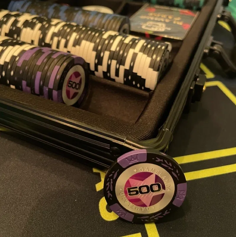 Покерный набор Premium Poker Black Stars