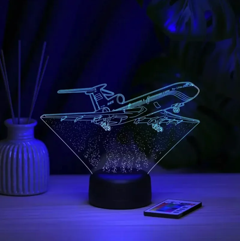 Ночник «Самолёт Ту-154»