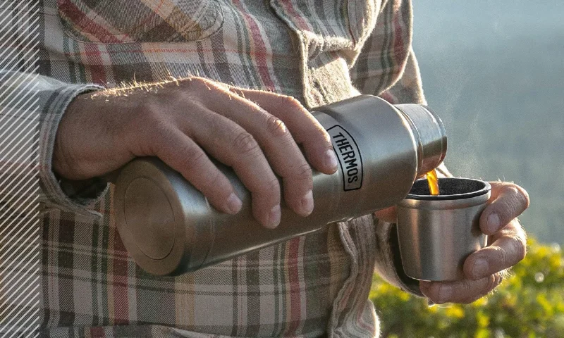 Thermos Stainless King Bottle, 16 oz