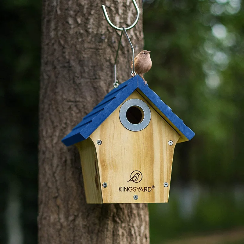 Kingsyard Cedar Bird House for Wrens