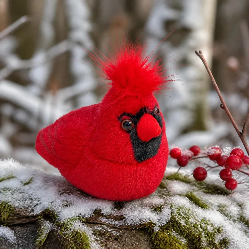 Wild Republic Audubon Cardinal Plush