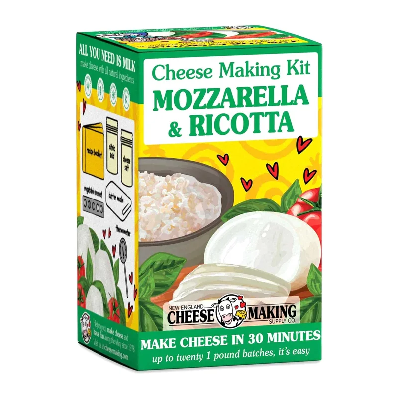 Mozzarella and Ricotta Cheese Making Kit