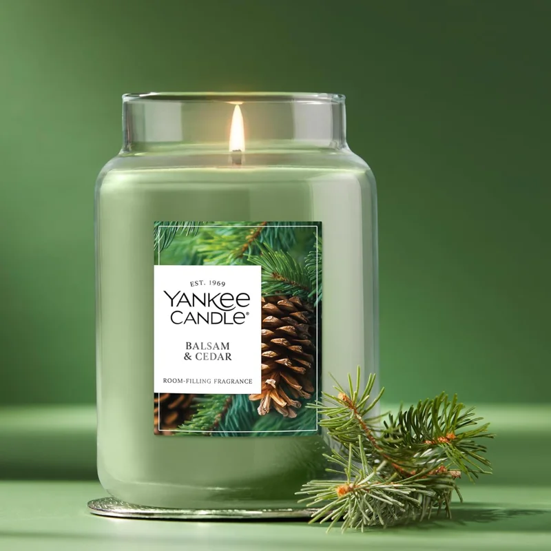 Yankee Candle Balsam & Cedar, Large Jar