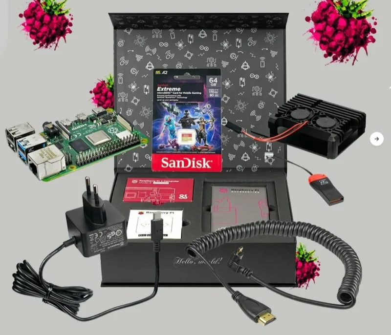 Набор Raspberry Pi 4 - Premium Kit
