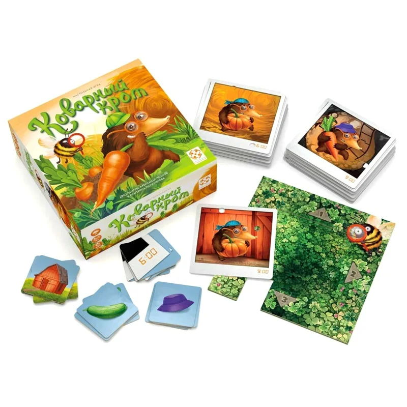 Настольная игра «Коварный крот»