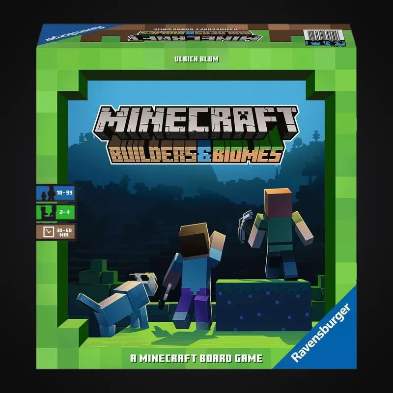 Ravensburger Minecraft: Builders & Biomes Board Game