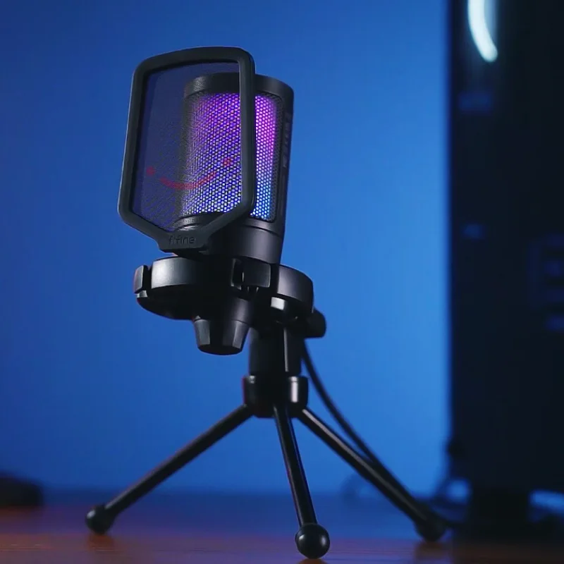 FIFINE AmpliGame A6V USB Gaming Microphone