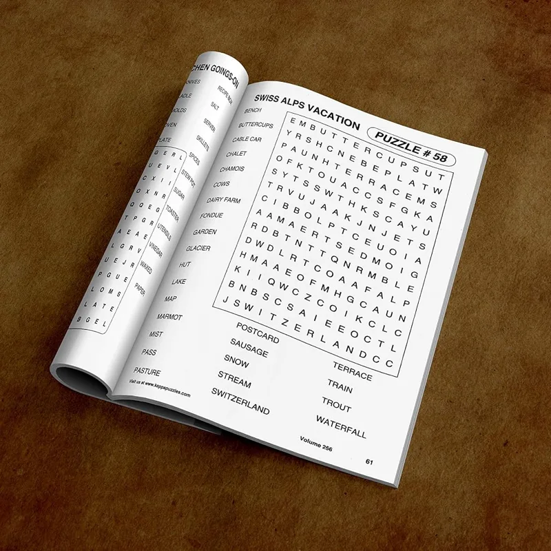 Kappa Large Print Word Search Pack