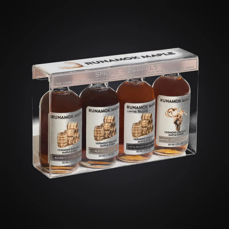 Runamok Smoke + Barrels Maple Syrup Sampler