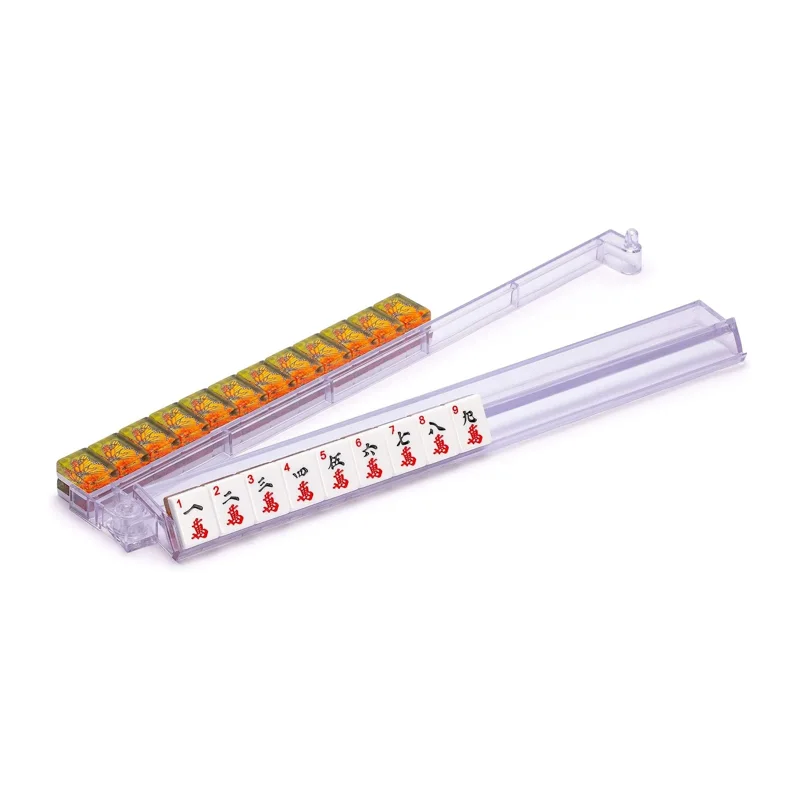 YMI Clear Mahjong Racks with Pushers