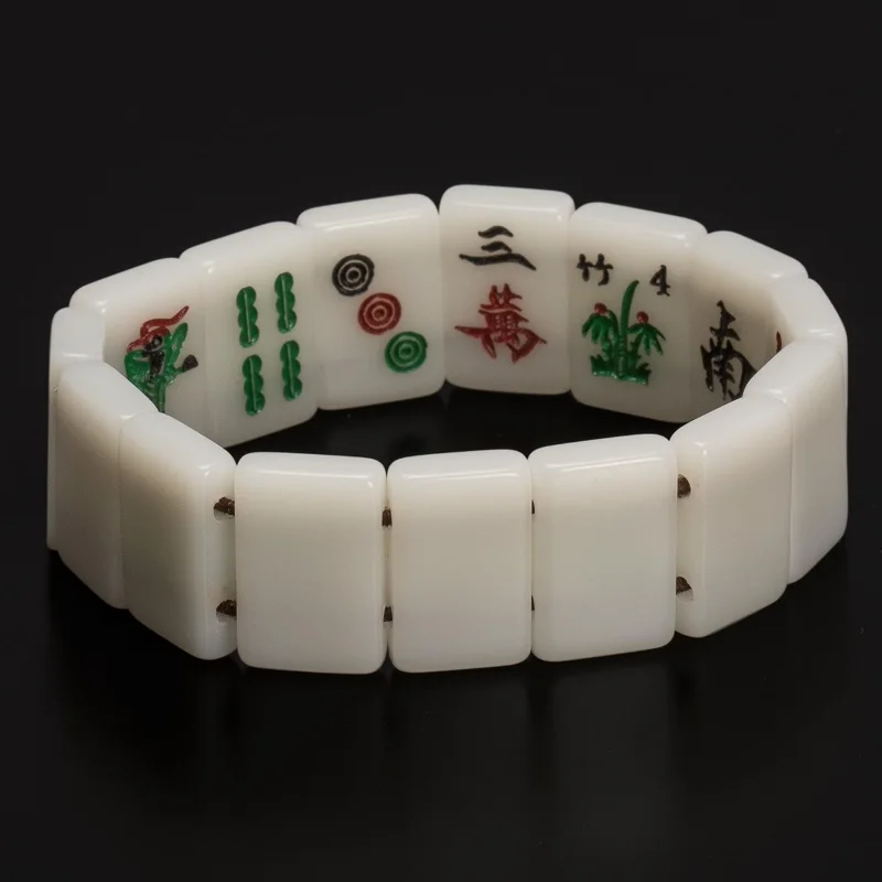 YMI Mahjong Mini-Tiles Bracelet