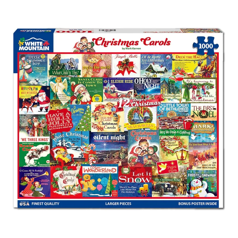 White Mountain Christmas Carols Puzzle