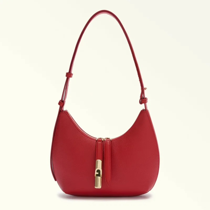 Кожаная сумка Furla Goccia