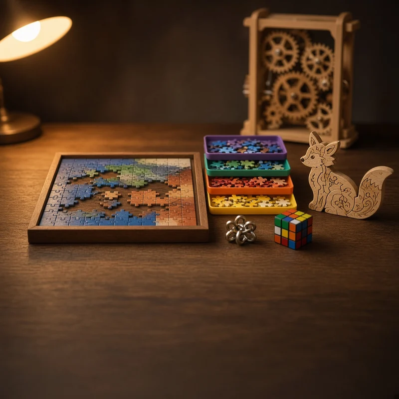 Gifts for Puzzle Lovers: 15 Ideas, From Jigsaw Boards to Brain Teasers