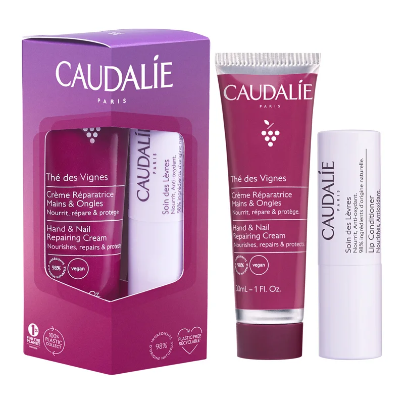 Набор для рук и губ Caudalie Thé des Vignes