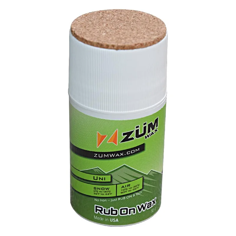ZUMWax Rub-On Ski Wax
