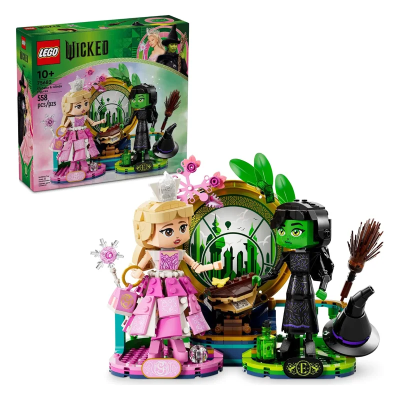LEGO Wicked Elphaba & Glinda Figures