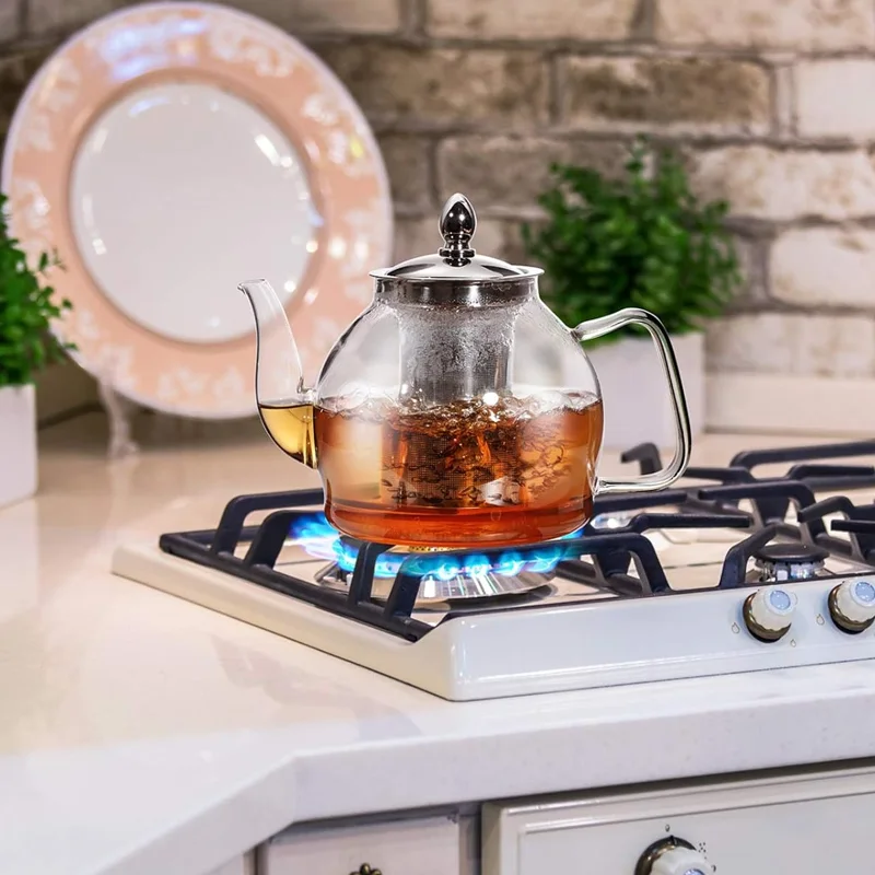 Hiware Glass Teapot with Infuser