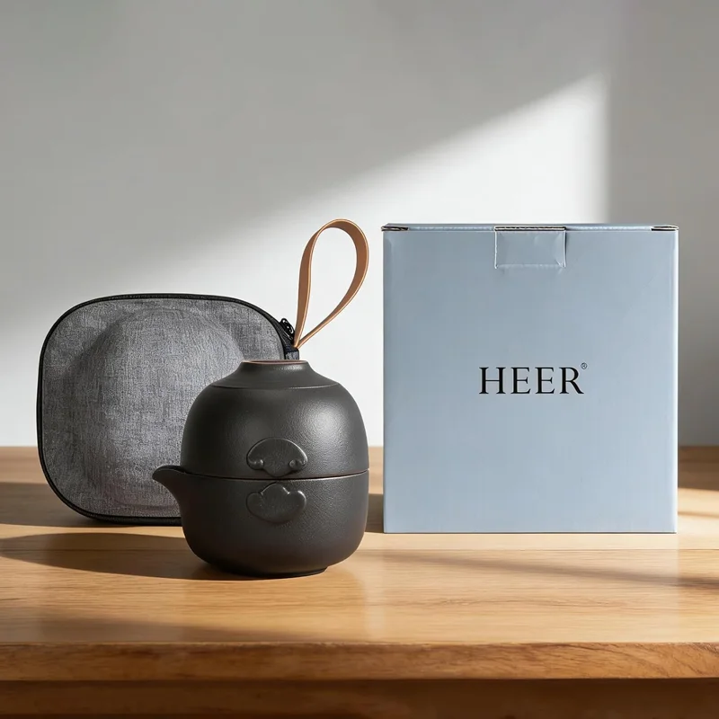 HEER Travel Gaiwan Tea Set
