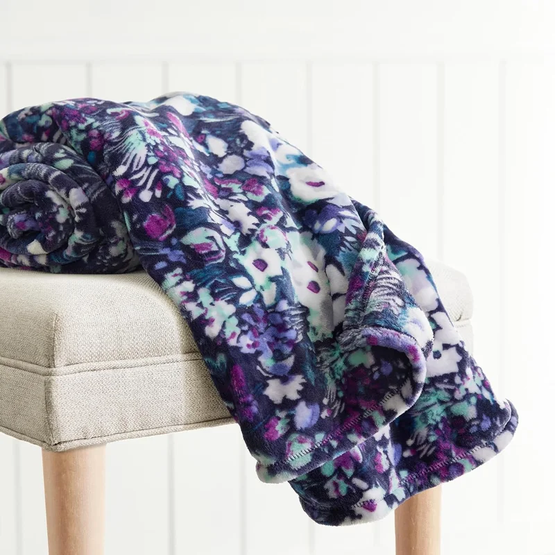 Vera Bradley Fleece Throw Blanket