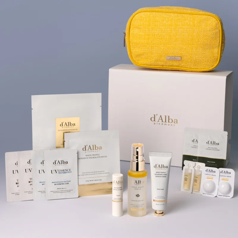 Дорожный набор d'Alba с косметичкой